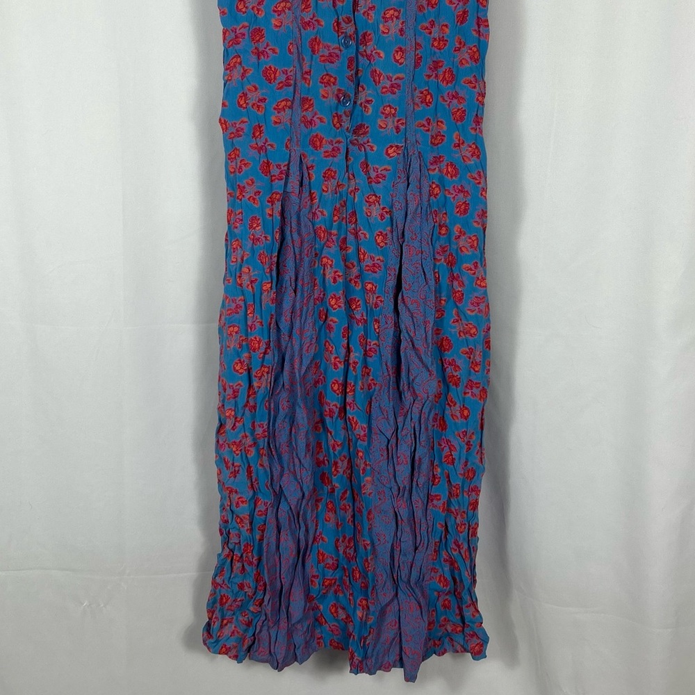 April Cornell Vintage sleeveless gored skirt maxidress M - Picture 6 of 11